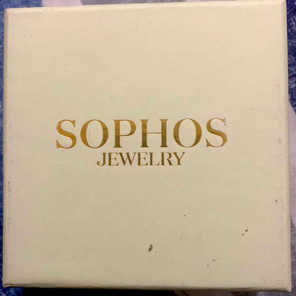 SOPHOS JEWELRY 14K Solid Gold Rectangle Hoop Earrings for Women